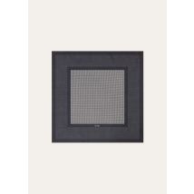 Loro Piana - Pois & Dots Foulard 41 Silk Twill, Man, Navy Blue/Tobacco/White Pois, Size: NR