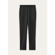 Loro Piana - Leisure City Trousers Wool Cash Flannel, Man, Furry Gray, Size: 54