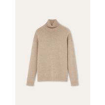 Loro Piana - Tyne Turtleneck Sweater Cash Gg 5, Man, Volcanic Soil, Size: 46