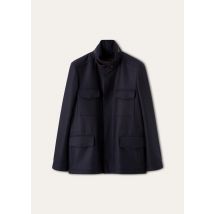 Loro Piana - Traveller Field Jacket Gok Double Rain, Homme, Blue Navy, Taille: L
