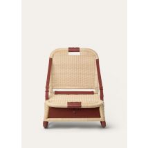 Loro Piana - Picnic Folding Chair Wicker, Malt/Deep Kummel, Size: NR