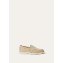 Loro Piana - Kid Summer Walk Suede, Natural Light Camel, Size: 30