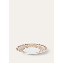 Loro Piana - Dinner Plate 27 Cm Punti A Maglia, Beige/Kummel/Blue, Size: NR