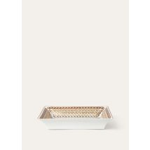 Loro Piana - Pocket Emptier Punti A Maglia Porcelain, Beige/Bordeaux/Kummel/Gold, Size: NR