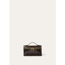 Loro Piana - Extra Pocket L19 Water Snake Ch Ls, Woman, Dark Chocolate Licorice/Sun Gold, Size: NR