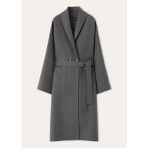Loro Piana - Granby Db Coat Only Double, Woman, Misty Valley, Size: 40