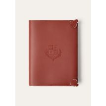 Loro Piana - Notebook Cover Crest Rounded Calf, Deep Kummel, Size: NR