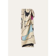 Loro Piana - Corina Long Skirt Abstract Bobbins Multicolor Long Skirt, Damen, Rope/Fuxia, Größe: 38