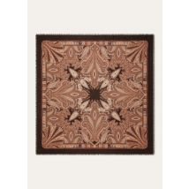 Loro Piana - Chandani Shawl 140 Cash Silk, Woman, Dark Brown/Beige, Size: NR