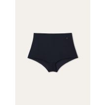 Loro Piana - High Waisted Bikini Coulotte Marine Jersey, Woman, Blue Navy, Size: 40
