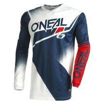 REBAJAS Camiseta de motocross O'Neal ELEMENT - RACEWEAR V.22 - BLUE BLANCO ROJO 2023