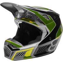 REBAJAS Casco de motocross Fox V3 RS MIRER - FLUO YELLOW 2023
