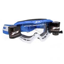 REBAJAS Gafas de motocross Progrip RIOT Roll-Off 3450RO azul claro/ blanco 2021