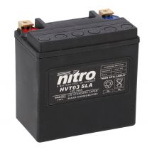 REBAJAS Batería Nitro HVT 03 AGM cerrada Harley OE 65958-04 Tipo ácido sin mantenimiento