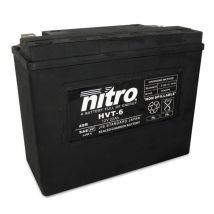 REBAJAS Batería Nitro HVT 06 AGM cerrada Harley OE 66010-82 Tipo ácido sin mantenimiento