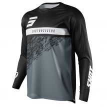 REBAJAS Camiseta de motocross Shot DEVO ROLL - NEGRO 2022