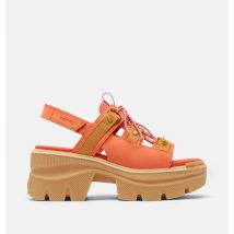 Sorel - Sandale Plateforme À Lacets REIN CB - Orange - Taille 39.5 EU - Femme