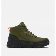 Sorel - OUTING NW Mid Waterproof Sneaker - Utility Green, Black - Size 43.5 EU - Men