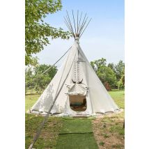 Wonderbox Séjour en tipi au nord de Dijon - Idée cadeau Deux nuits en tipi, Deux petits déjeuners, Deux verres de l'amitié