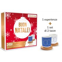 Wonderbox BUON NATALE - Cofanetti regalo 1 attività Per 1 o 2 persone 2100 attività: soggiorni, gusto, benessere, sport... - Idee Regalo di Compleanno