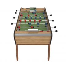 Stella Star Outdoor Oak Effect Table Football