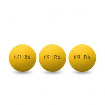 Set of 3 Roberto Sport ITSF yellow balls