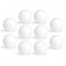 Roberto Sport Pack of 10 white plastic Roberto Sport balls
