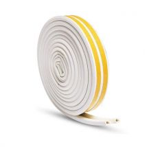 Simple Fix Tochtband 24 Meter D-profiel Wit