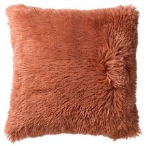 Dutch Decor - Kussenhoes - Fluffy - 45x45 Cm - Muted Clay - Met Rits