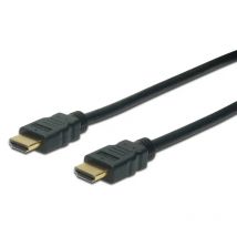 ASSMANN Electronic 1m HDMI cavo tipo A (Standard) Nero