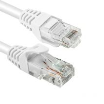 Vultech Cat6, 0.5 m cavo di rete Bianco U/UTP (UTP)