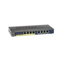 NETGEAR GS108PP Non gestito Gigabit Ethernet (10/100/1000) Supporto Power over (PoE) Nero