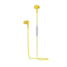 Pantone PT-WE001Y cuffia e auricolare Cuffie Wireless In-ear Musica Chiamate Bluetooth Giallo