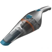 Black & Decker NVC215WA-QW aspirapolvere Senza filo Blu, Argento sacchetto