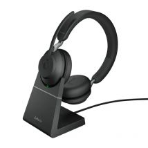 Jabra Evolve2 65. UC Stereo Auricolare Wireless A Padiglione Ufficio USB tipo Bluetooth Nero