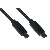 LINK LKCC21 cavo USB 1 m 3.2 Gen 2 (3.1 2) C Nero