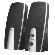 Trust MiLa 2.0 Speaker Set altoparlante Nero, Argento Cablato 5 W