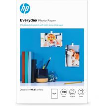 HP Carta fotografica Everyday, lucida, 200 g/m2, 10" x 15" (101 152 mm), 100 fogli