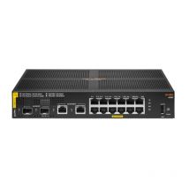 Aruba 6100 12G Class4 PoE 2G/2SFP+ 139W Gestito L3 Gigabit Ethernet (10/100/1000) Supporto Power over (PoE) 1U Nero