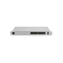 Ubiquiti UniFi Pro 24-Port PoE Gestito L2/L3 Gigabit Ethernet (10/100/1000) Supporto Power over (PoE) 1U Acciaio inossidabile