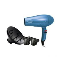 GA.MA Leggero Ion 4D Therapy asciuga capelli 2400 W Nero, Blu