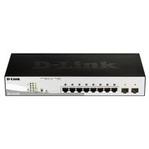 D-Link DGS-1210-08P switch di rete Gestito L2 Gigabit Ethernet (10/100/1000) Supporto Power over (PoE) Nero