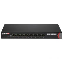 Edimax GS-3008P switch di rete Gestito Gigabit Ethernet (10/100/1000) Supporto Power over (PoE) Nero