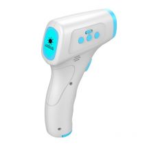 Techmade TM-JH-802 Termometro digitale per corpo a rilevamento remoto Blu, Bianco Fronte Pulsanti