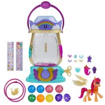 Hasbro My Little Pony Una Nuova Generazione - La Lanterna Magica, giocattolo che si illumina con 25 pezzi
