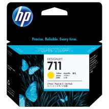 HP Confezione da 3 cartucce di inchiostro giallo DesignJet 711. 29 ml