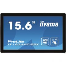 iiyama ProLite TF1634MC-B8X Monitor PC 39.6 cm (15.6") 1920 x 1080 Pixel Full HD LED Touch screen Multi utente Nero