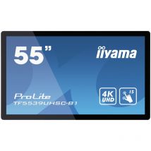 iiyama ProLite TF5539UHSC-B1AG Monitor PC 139.7 cm (55") 3840 x 2160 Pixel 4K Ultra HD LED Touch screen Multi utente Nero