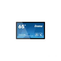 iiyama TF6539UHSC-B1AG visualizzatore di messaggi Pannello piatto interattivo 165.1 cm (65") LCD 500 cd/m² 4K Ultra HD Nero