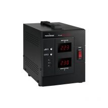 Tecnoware Power Reg 2000VA regolatore di tensione 2 presa(e) AC 230 V Nero